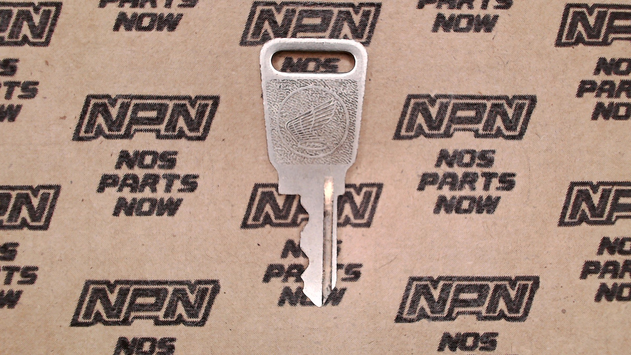 NOS Honda OEM Ignition Switch & Lock Key Single Groove H1202