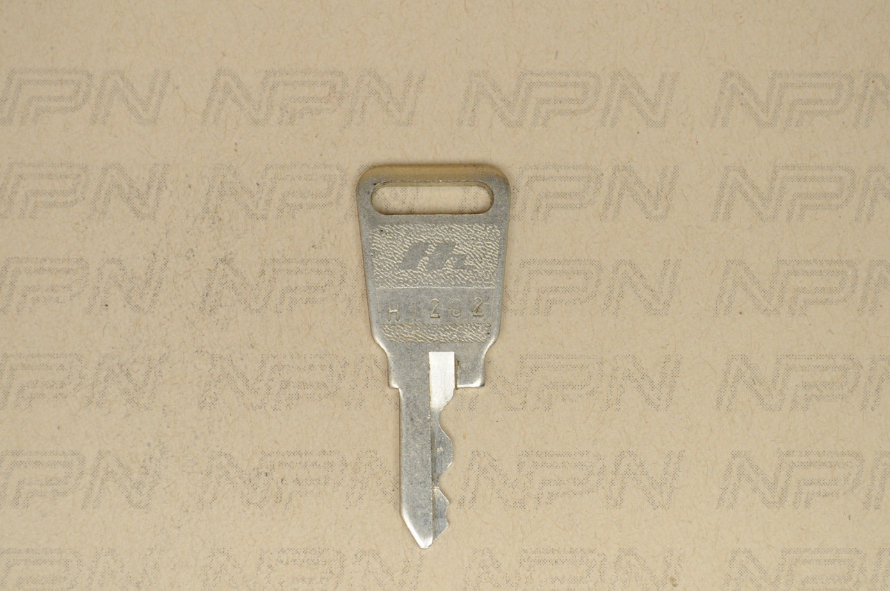 NOS Honda OEM Ignition Switch & Lock Key Single Groove H1202