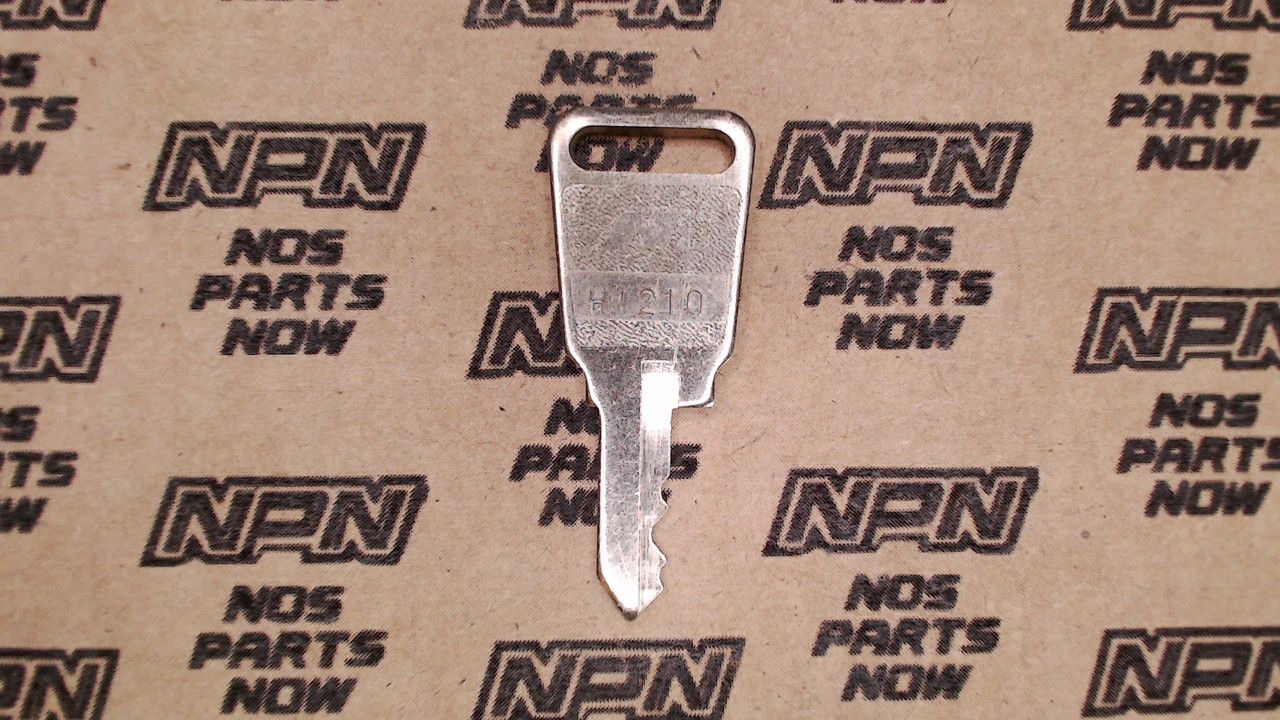 NOS Honda OEM Ignition Switch And Lock Key Single Groove H1210