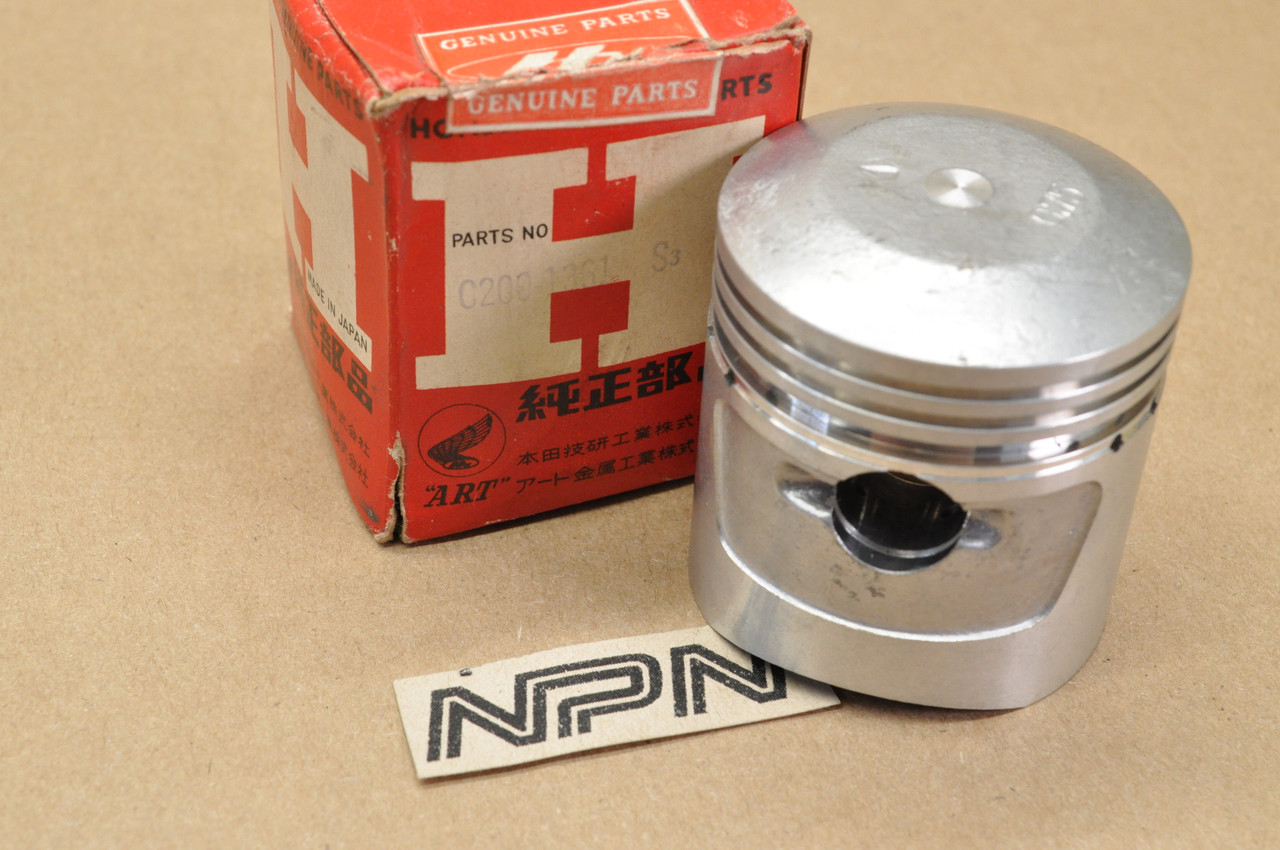 NOS Honda C200 CA200 CT200 Piston .75 Oversize 13104-030-000