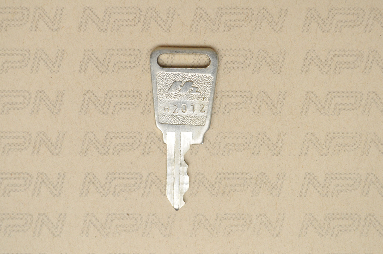 NOS Honda OEM Ignition Switch And Lock Key Double Groove H2012
