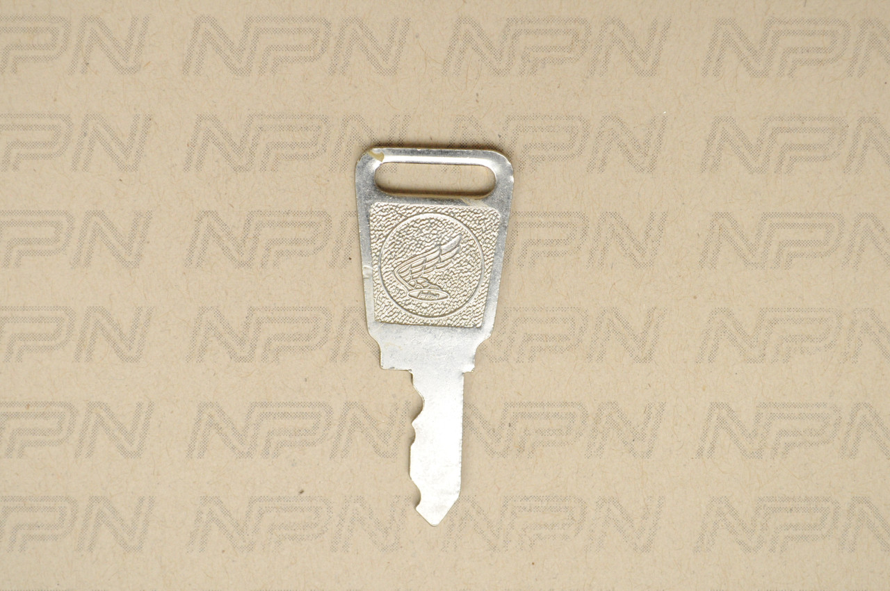 NOS Honda OEM Ignition Switch And Lock Key Double Groove H2012