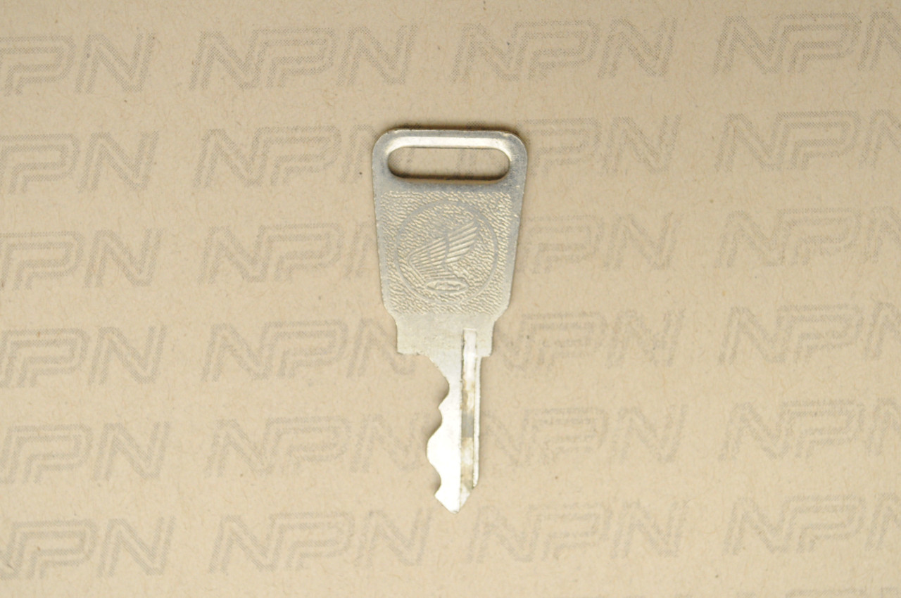 NOS Honda OEM Ignition Switch & Lock Key Single Groove H2023