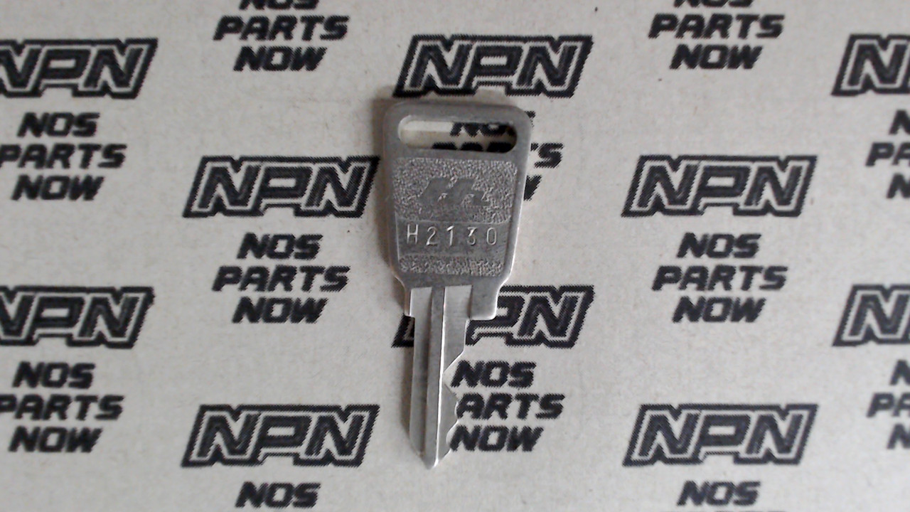 NOS Honda OEM Ignition Switch & Lock Key Double Groove H2130