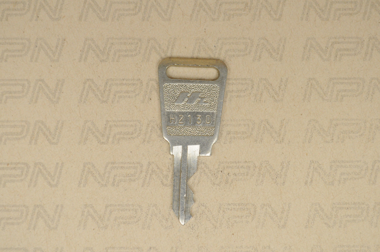 NOS Honda OEM Ignition Switch & Lock Key Double Groove H2130