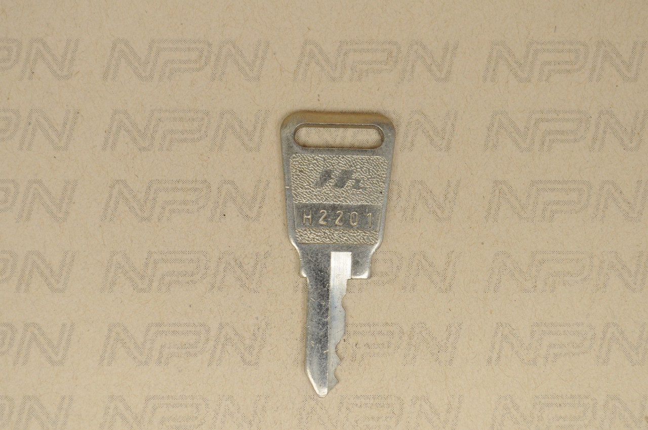 NOS Honda OEM Ignition Switch And Lock Key Single Groove H2201