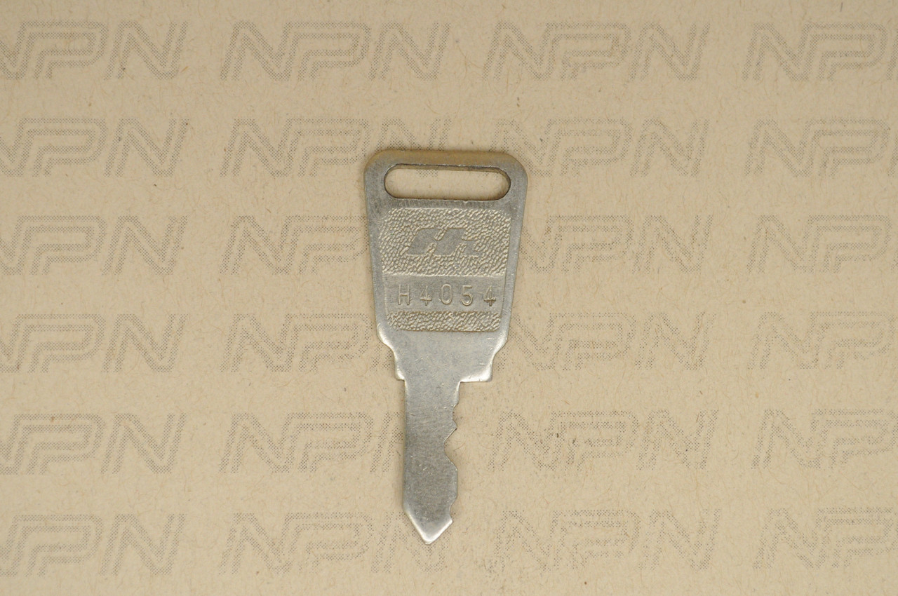 NOS Honda OEM Ignition Switch & Lock Key Double Groove H4054