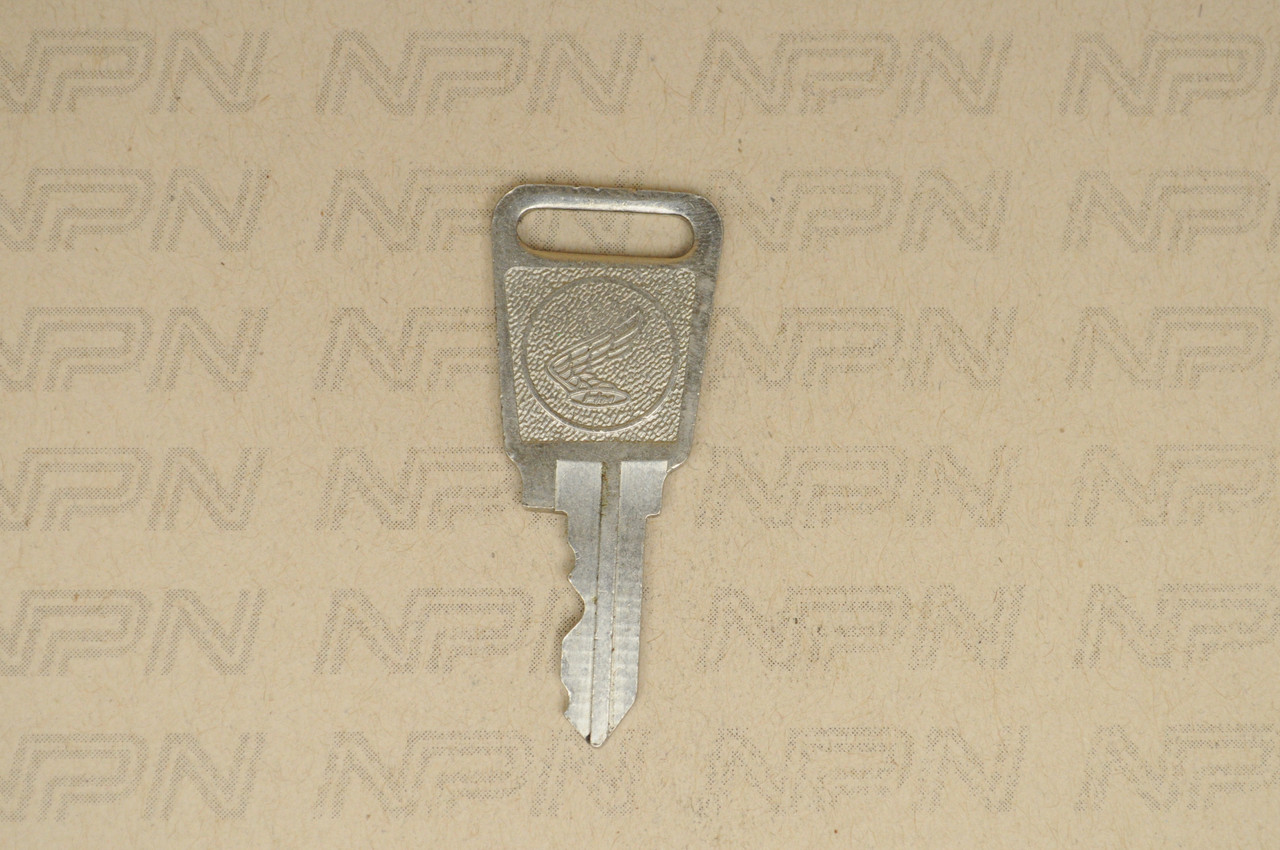 NOS Honda OEM Ignition Switch & Lock Key Double Groove H4054
