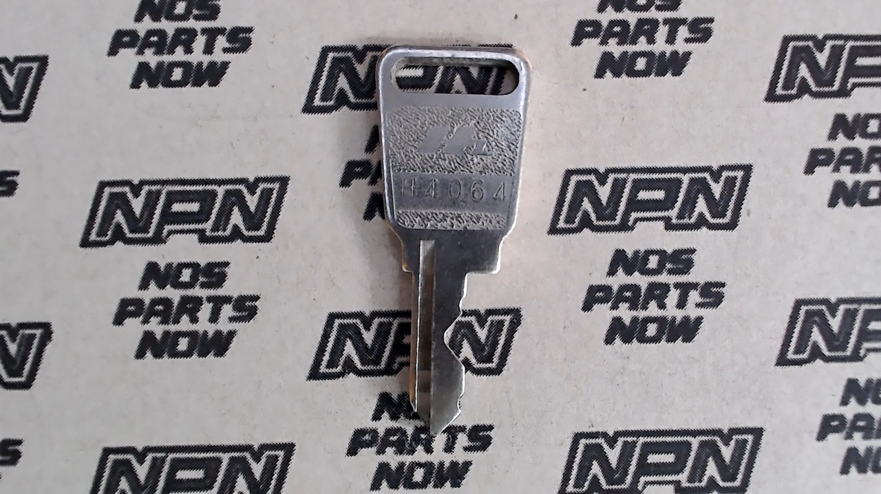 NOS Honda OEM Ignition Switch & Lock Key Single Groove H4064