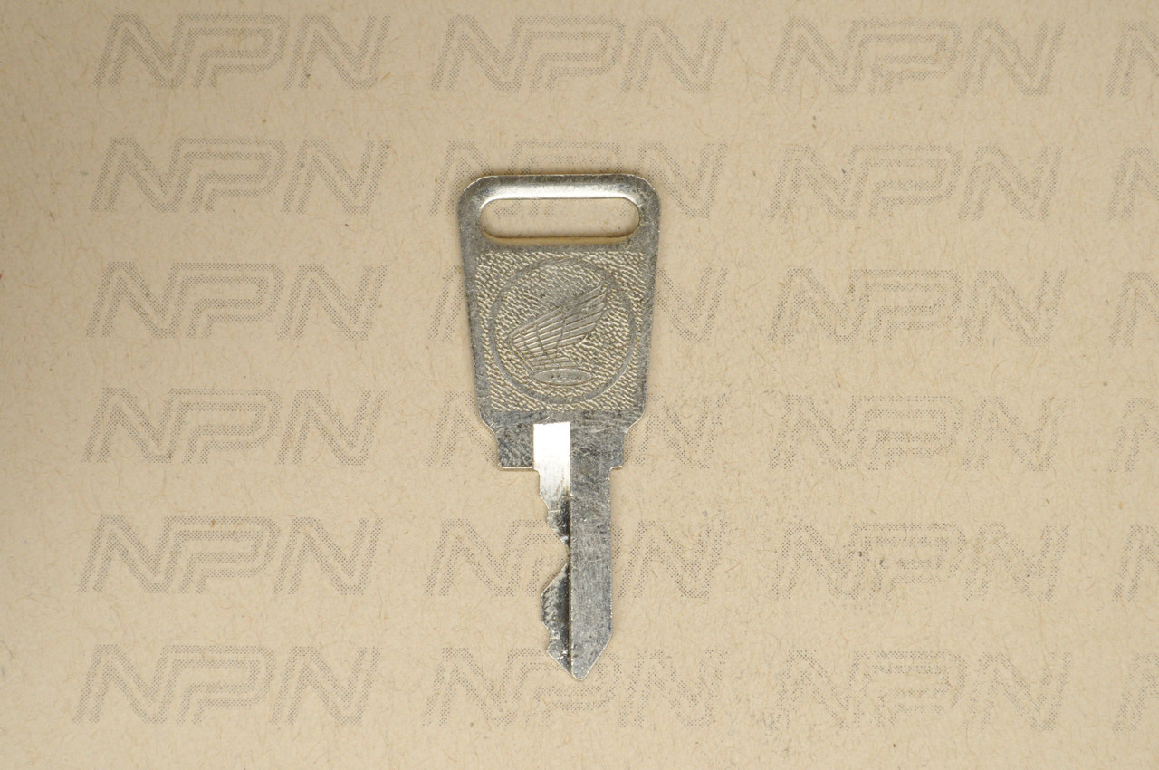 NOS Honda OEM Ignition Switch & Lock Key Single Groove H4064