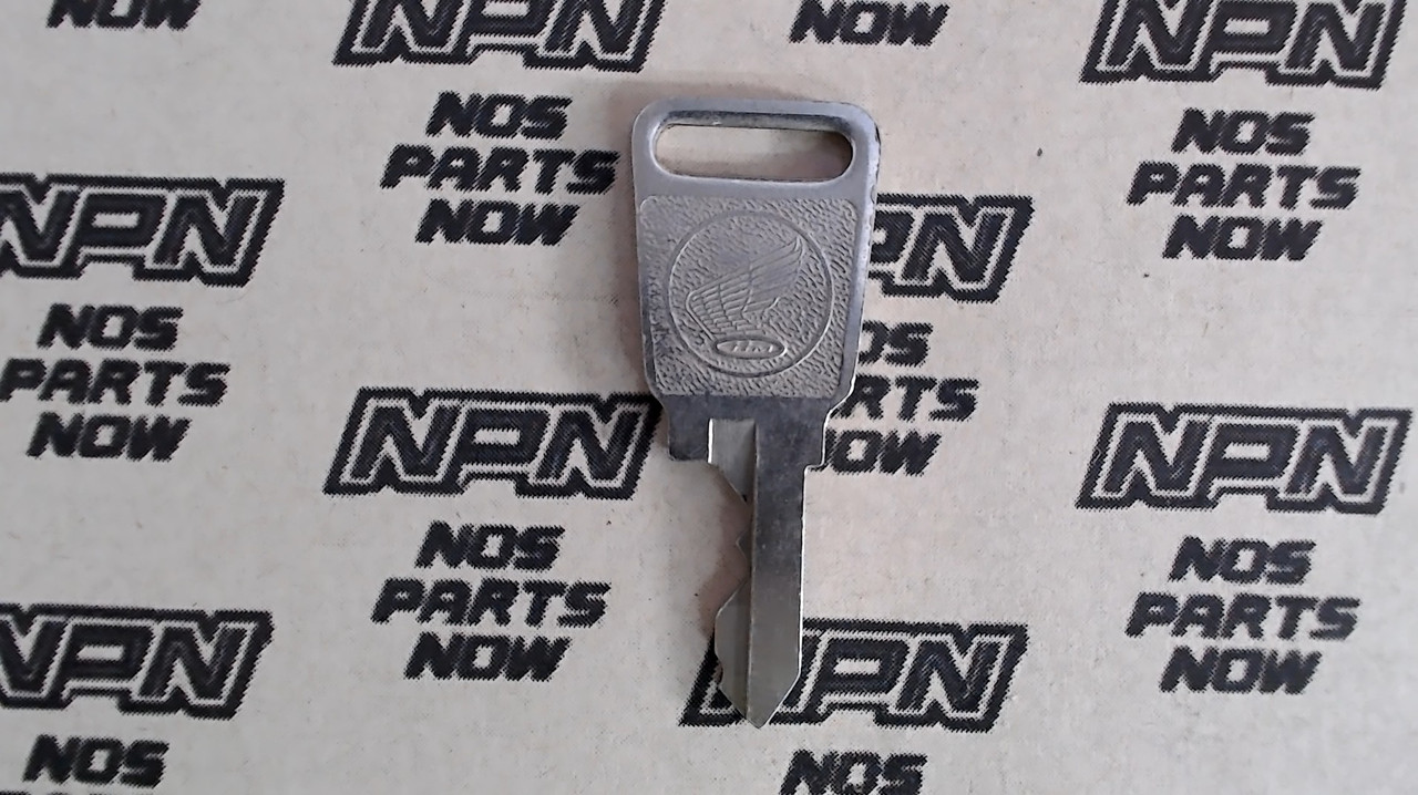  NOS Honda OEM Ignition Switch & Lock Key Single Groove H4066