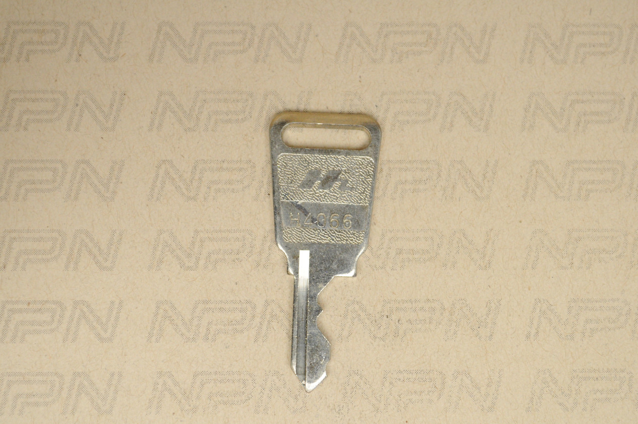  NOS Honda OEM Ignition Switch & Lock Key Single Groove H4066