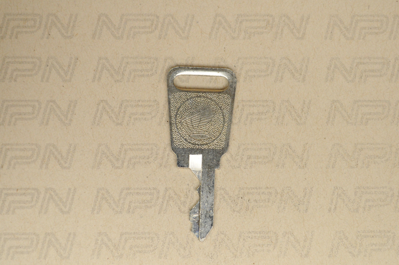  NOS Honda OEM Ignition Switch & Lock Key Single Groove H4066