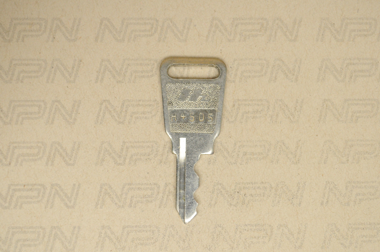 NOS Honda OEM Ignition Switch & Lock Key Single Groove H4505