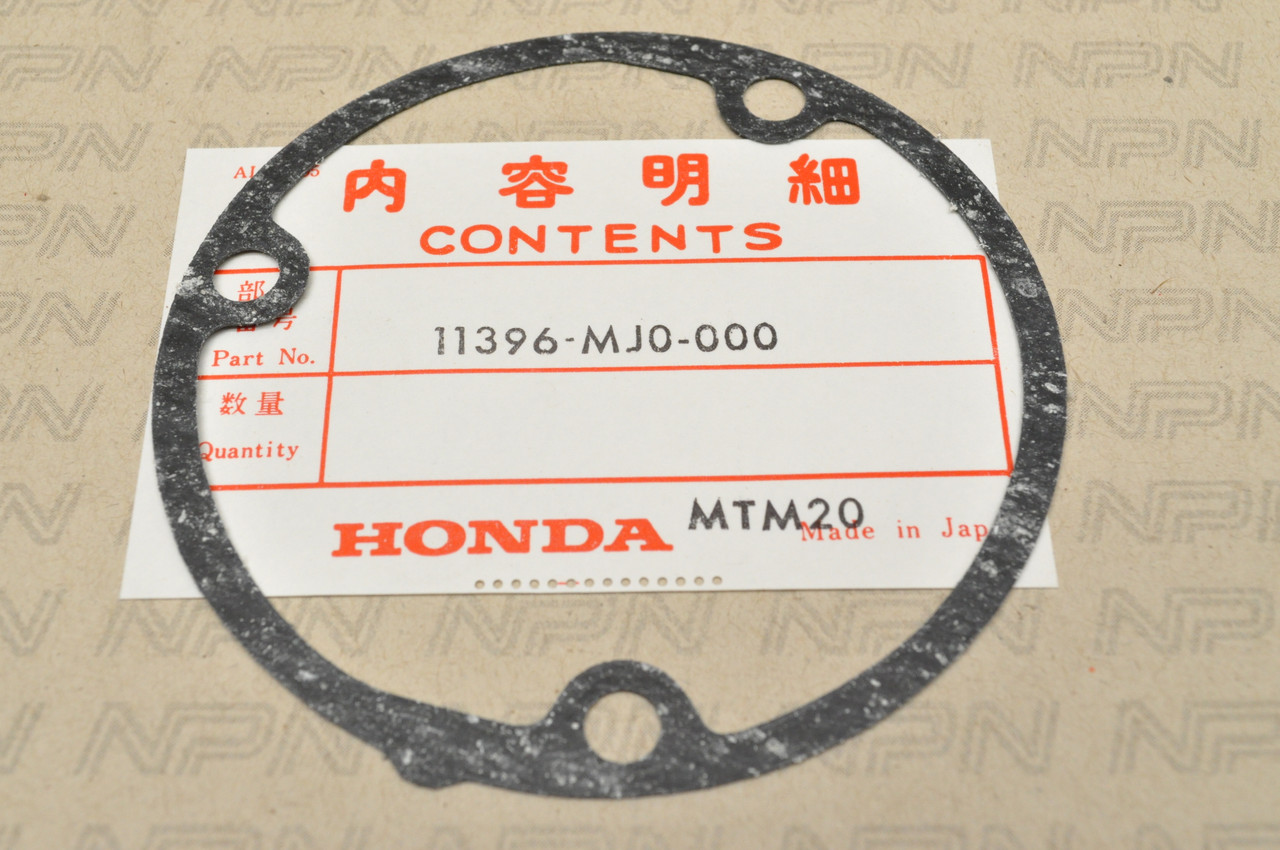 NOS Honda 1984-86 CB700 SC 87-91 CBR1000 F Crank Case Cover Gasket 11396-MJ0-000