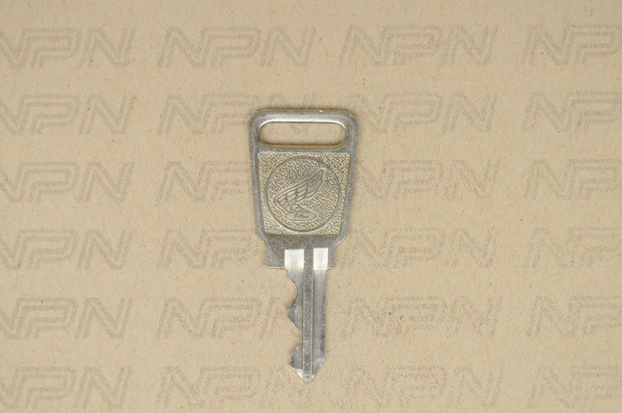 NOS Honda OEM Ignition Switch & Lock Key Double Groove H4605