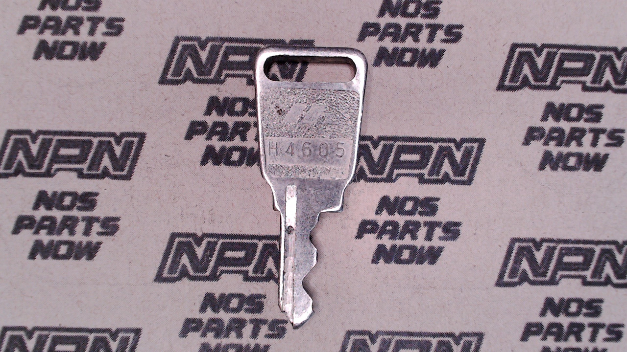 NOS Honda OEM Ignition Switch And Lock Key Single Groove H4605