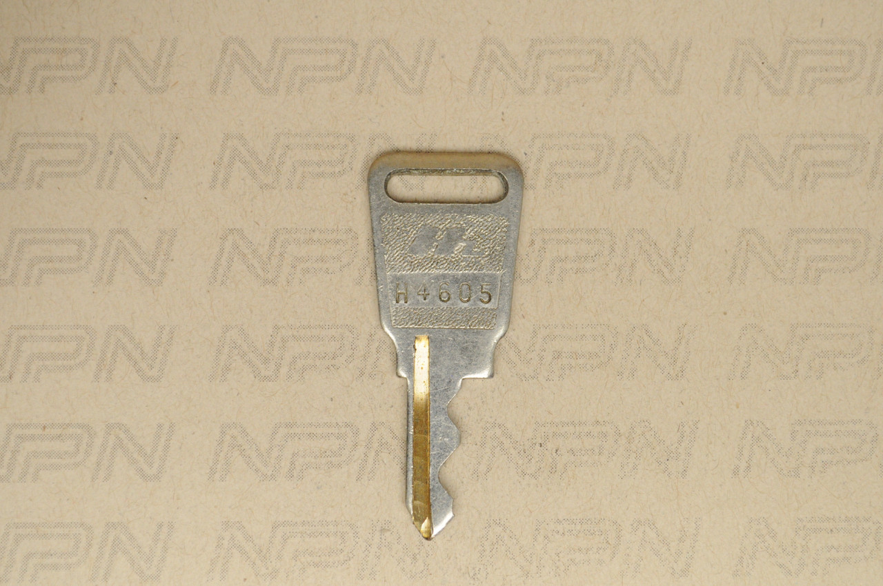 NOS Honda OEM Ignition Switch And Lock Key Single Groove H4605