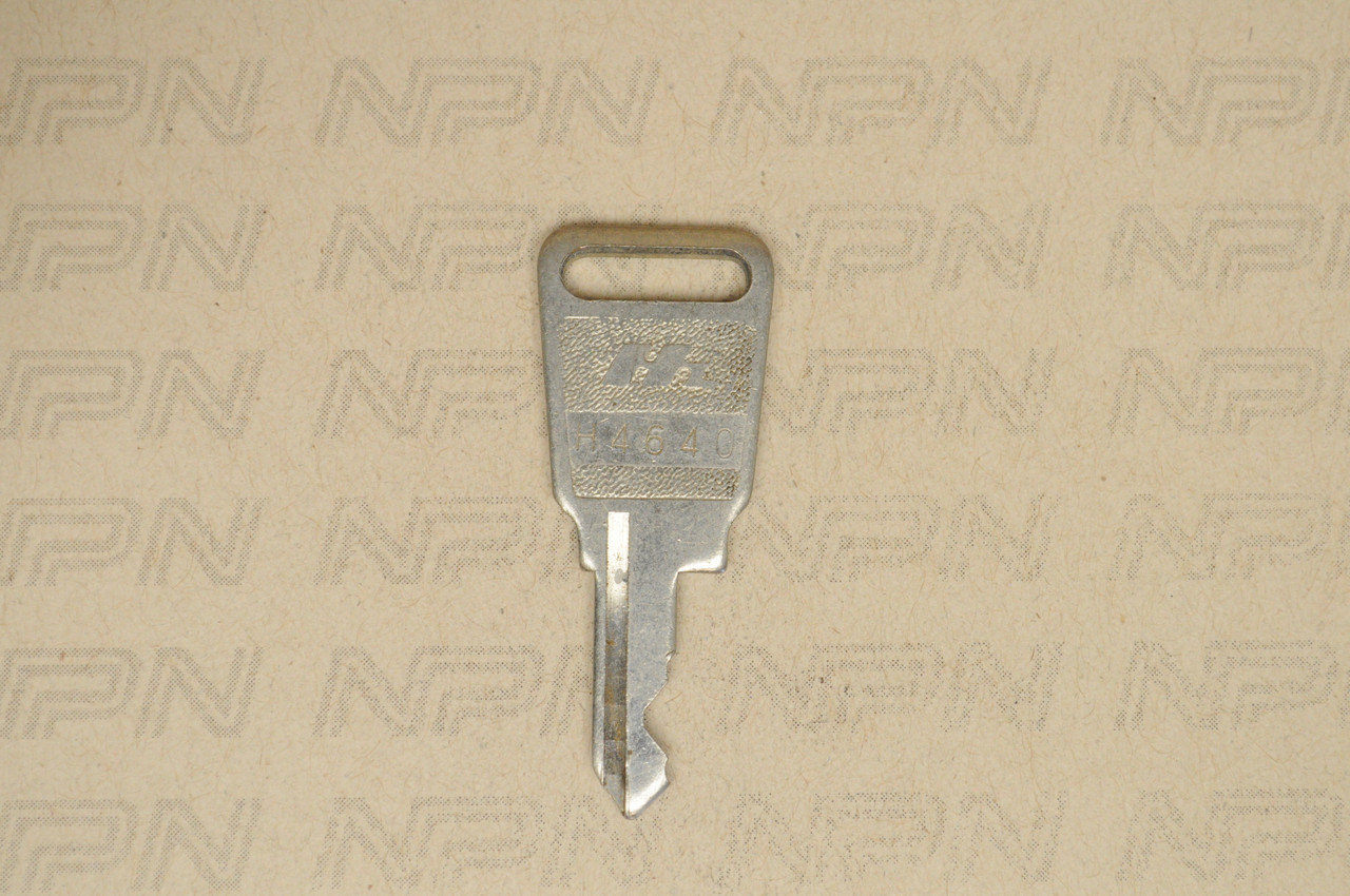 NOS Honda OEM Ignition Switch And Lock Key Single Groove H4640