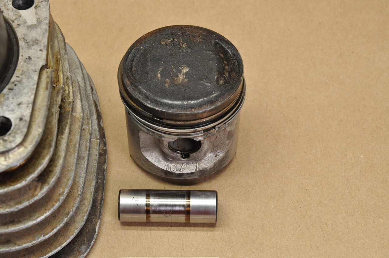 Vintage Used OEM Honda CL100 CB100 SL100 Cylinder, Piston & Pin 12100-107-710