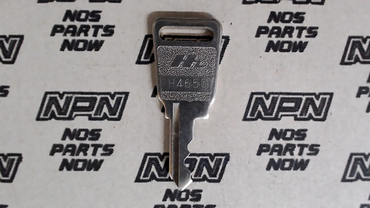 NOS Honda OEM Ignition Switch And Lock Key Single Groove H4650
