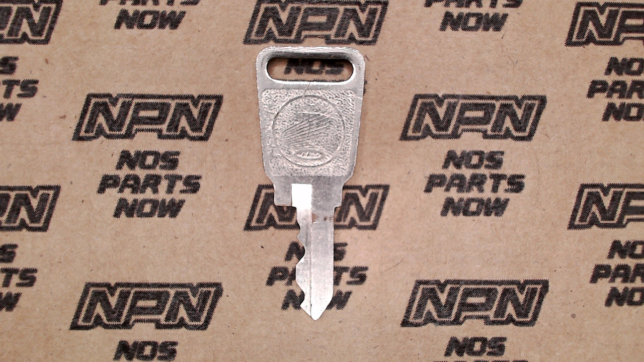 NOS Honda OEM Ignition Switch & Lock Key Single Groove H5054