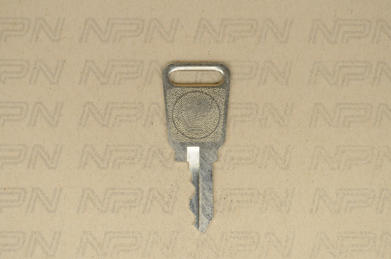 NOS Honda OEM Ignition Switch & Lock Key Single Groove H5054