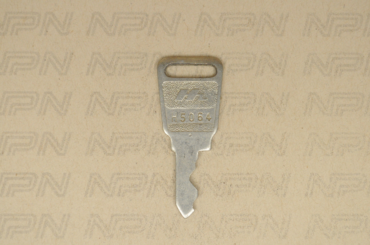 NOS Honda OEM Ignition Switch & Lock Key Double Groove H5064