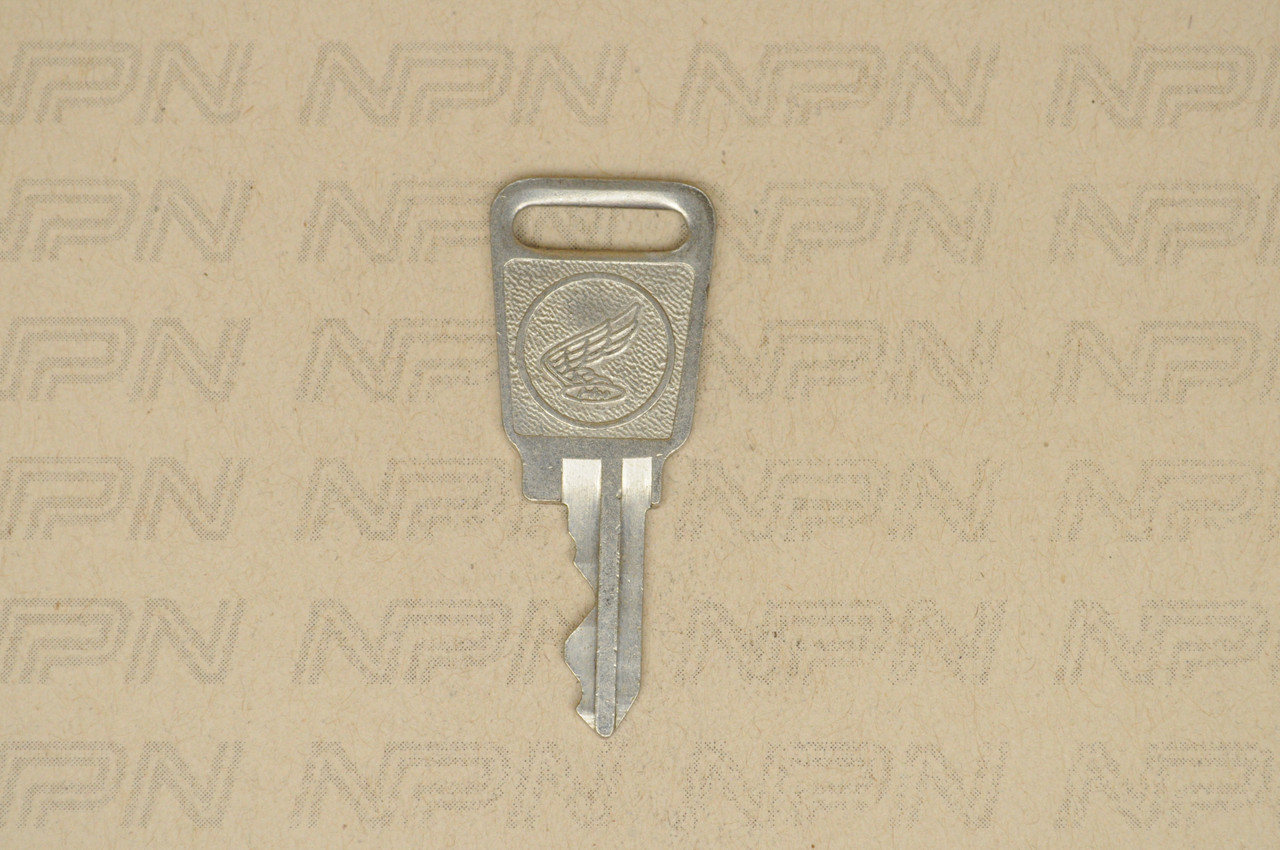 NOS Honda OEM Ignition Switch & Lock Key Double Groove H5064