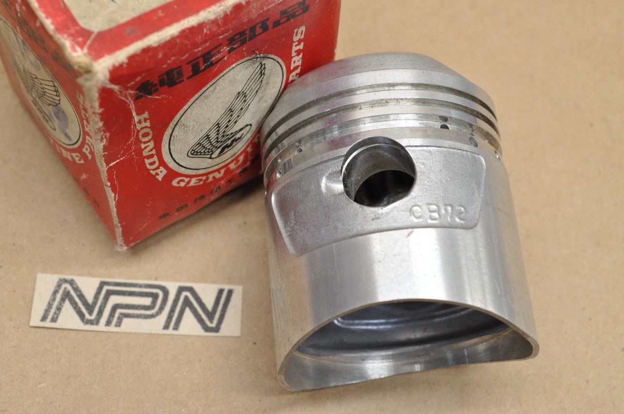 NOS Honda CB72 CL72 Piston .25 Oversize 13102-268-030