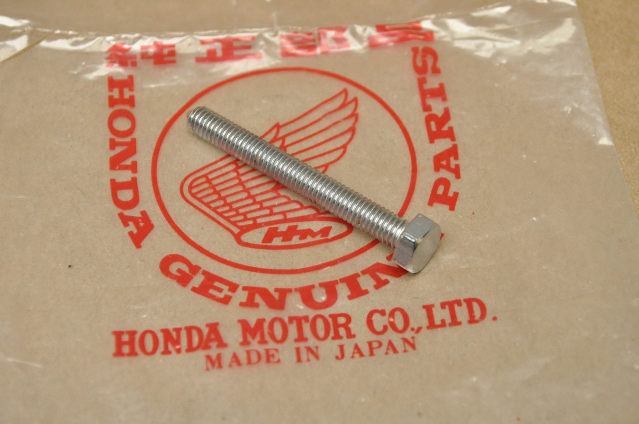 NOS Honda CA160 CA95 CB160 CB175 CB72 CB77 CB92 CL125 A CL160 CL72 CL77 SL175 SS125 Chain Tension Adjuster Bolt 90119-205-000