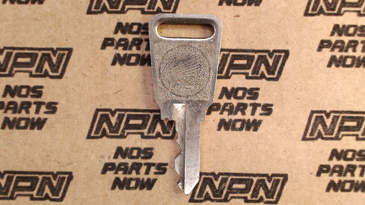 NOS Honda OEM Ignition Switch & Lock Key Single Groove H6069