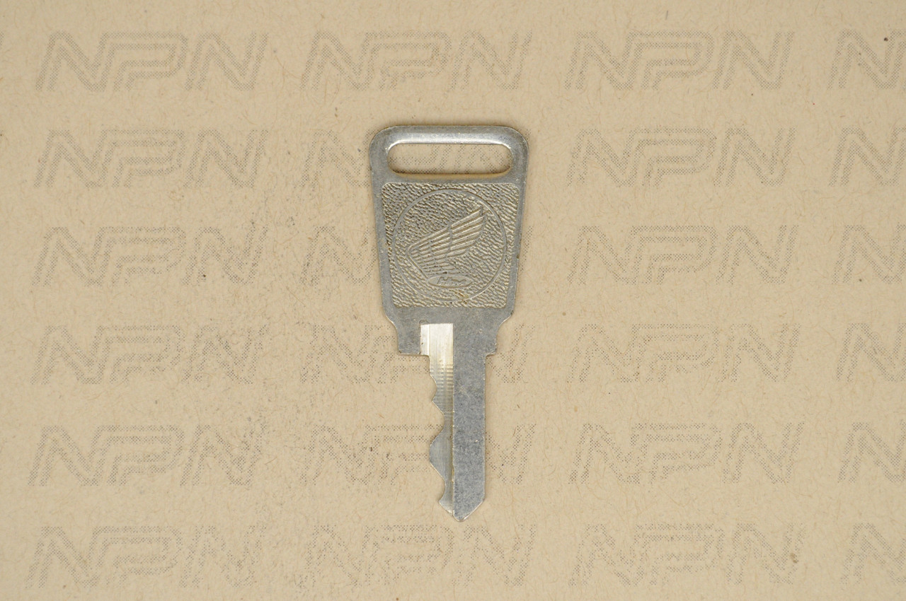 NOS Honda OEM Ignition Switch & Lock Key Single Groove H6069