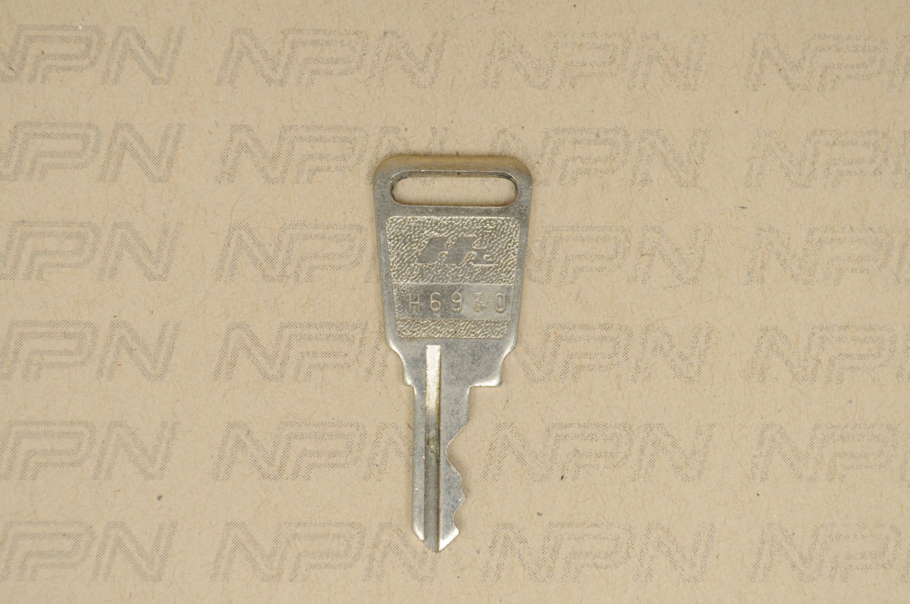 NOS Honda OEM Ignition Switch & Lock Key Single Groove H6930 - NOS ...