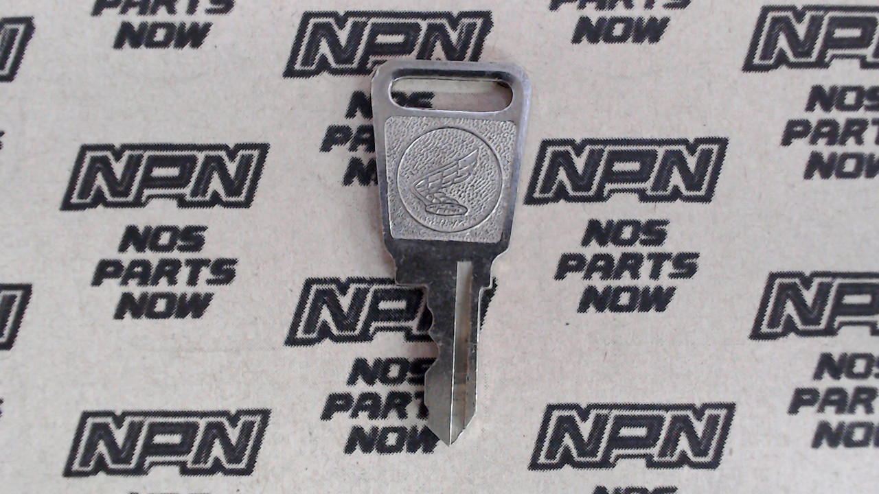  NOS Honda OEM Ignition Switch & Lock Key Single Groove H7087