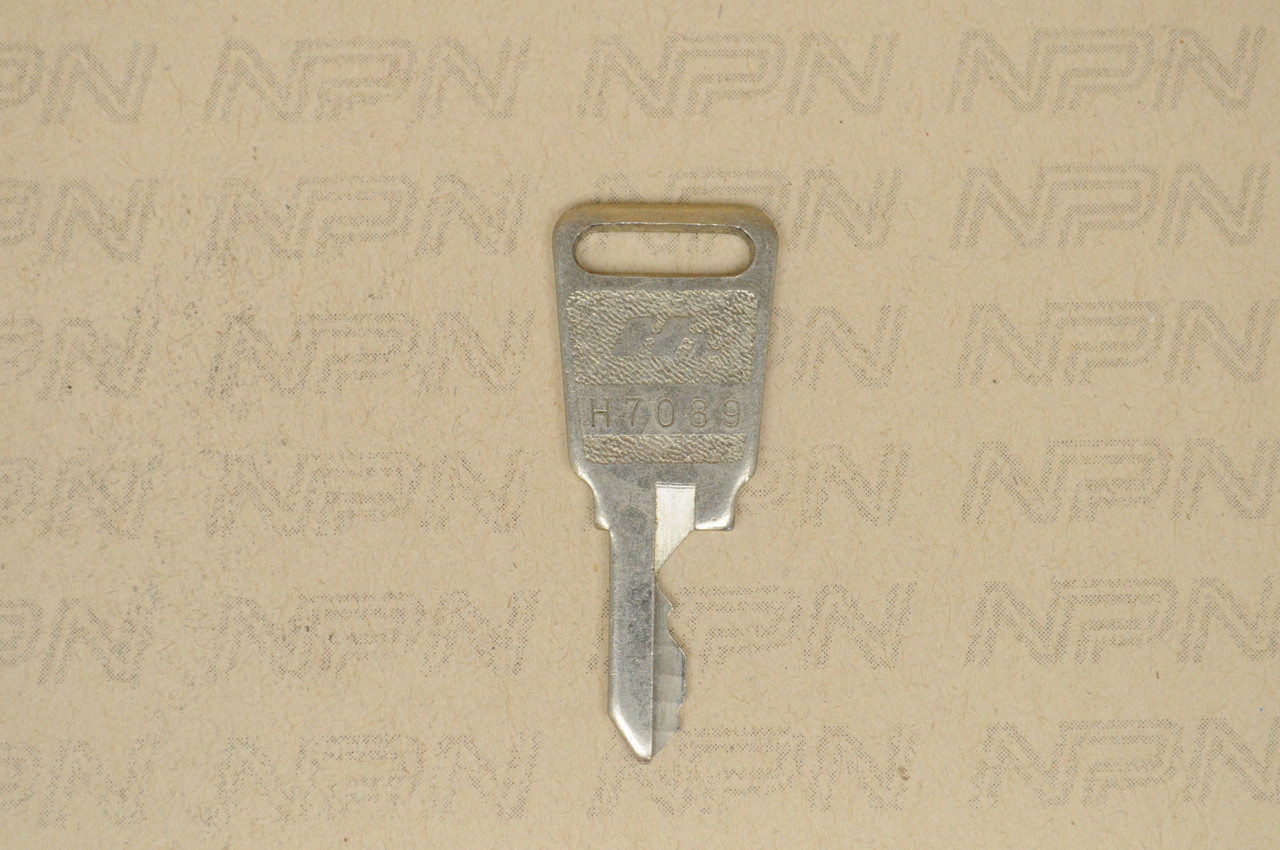 NOS Honda OEM Ignition Switch And Lock Key Single Groove H7089