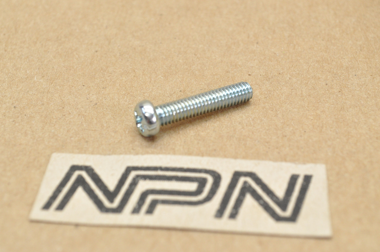 NOS Honda CB72 CB77 MT125 K0-K1 P50 Pan Head Screw 4x20 93500-04020