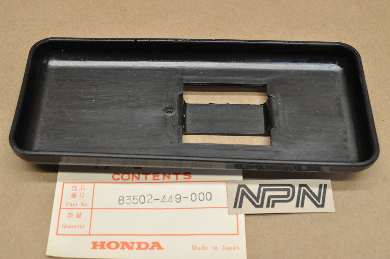 NOS Honda 1980-82 CX500 C Custom Storage Tool Box Cover Lid 83502-449-000