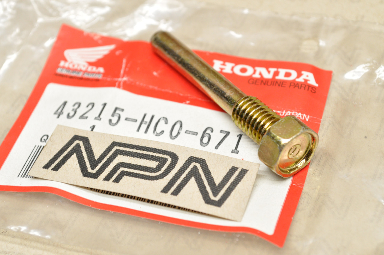 NOS Honda 1987-92 TRX250 X 1993-96 TRX300 EX Caliper Hanger Pin 43215-HC0-671