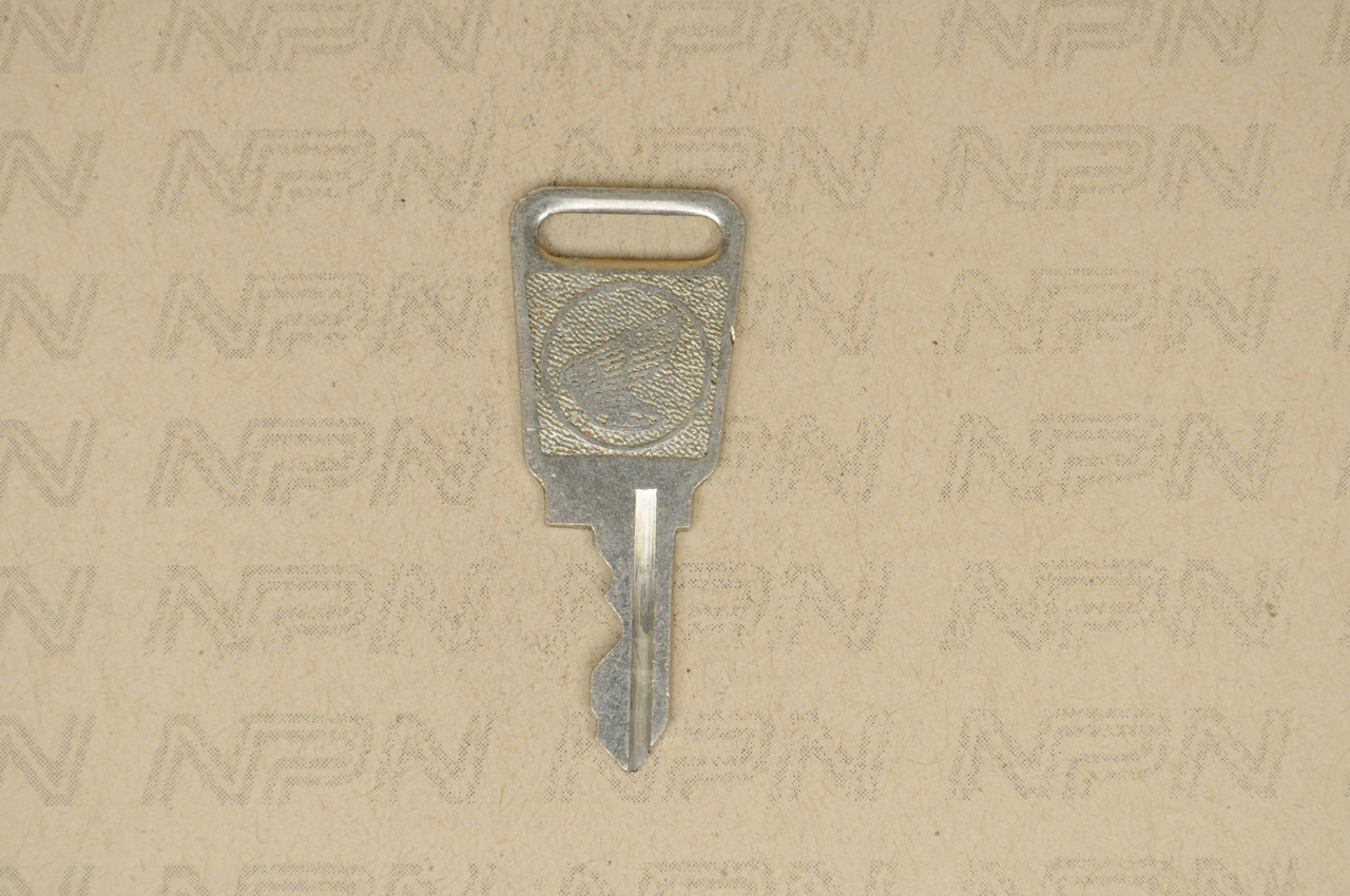 NOS Honda OEM Ignition Switch & Lock Key Single Groove H7098