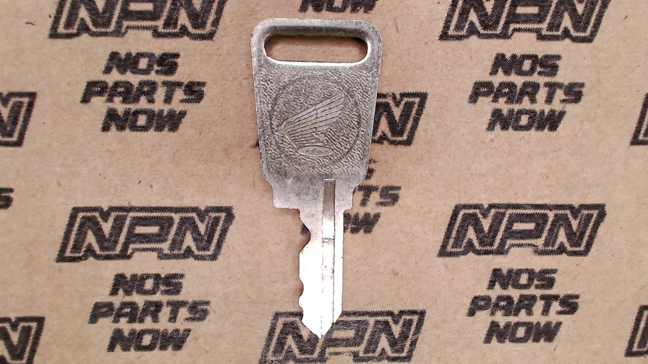  NOS Honda OEM Ignition Switch & Lock Key Single Groove H7708