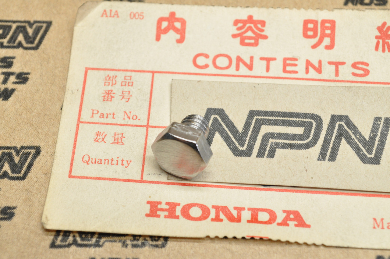 NOS Honda C100 CA100 C102 CA102 C110 CA110 CB92 Guard Case Bolt 92000-06006-02