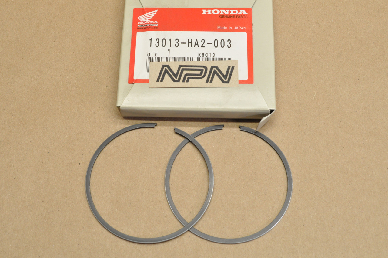 NOS Honda 85-86 ATC250 R 86-89 TRX250 R .50 Oversize Piston Ring Set 13013-HA2-003