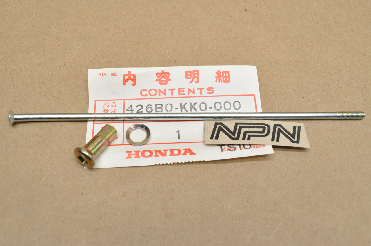 NOS Honda 1984-91 XR200 R 1984-85 XR250 R Wheel Spoke & Nipple 426B0-KK0-000