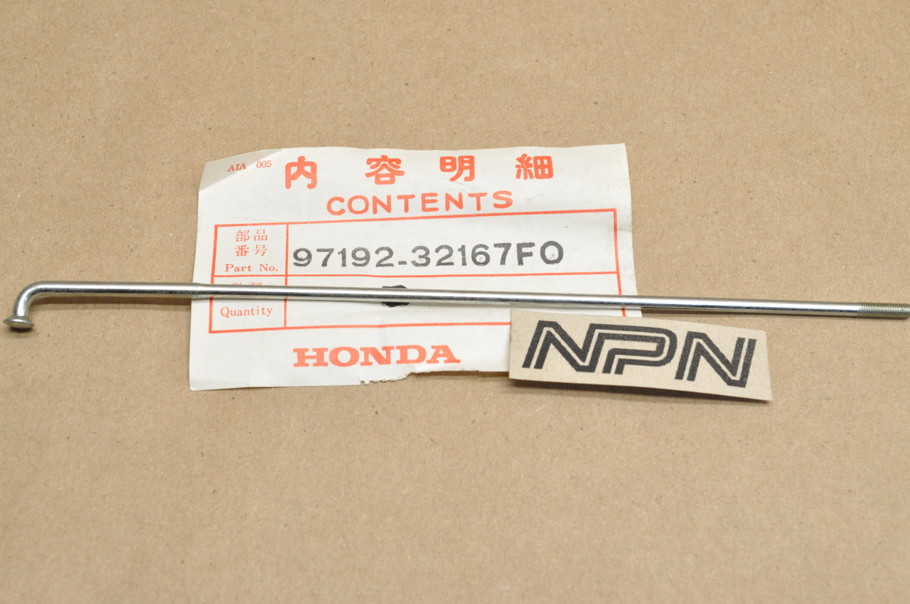 NOS Honda 1982-83 NU50 NU50M Urban Express Front Wheel Spoke 'B' 97192-32167-F0