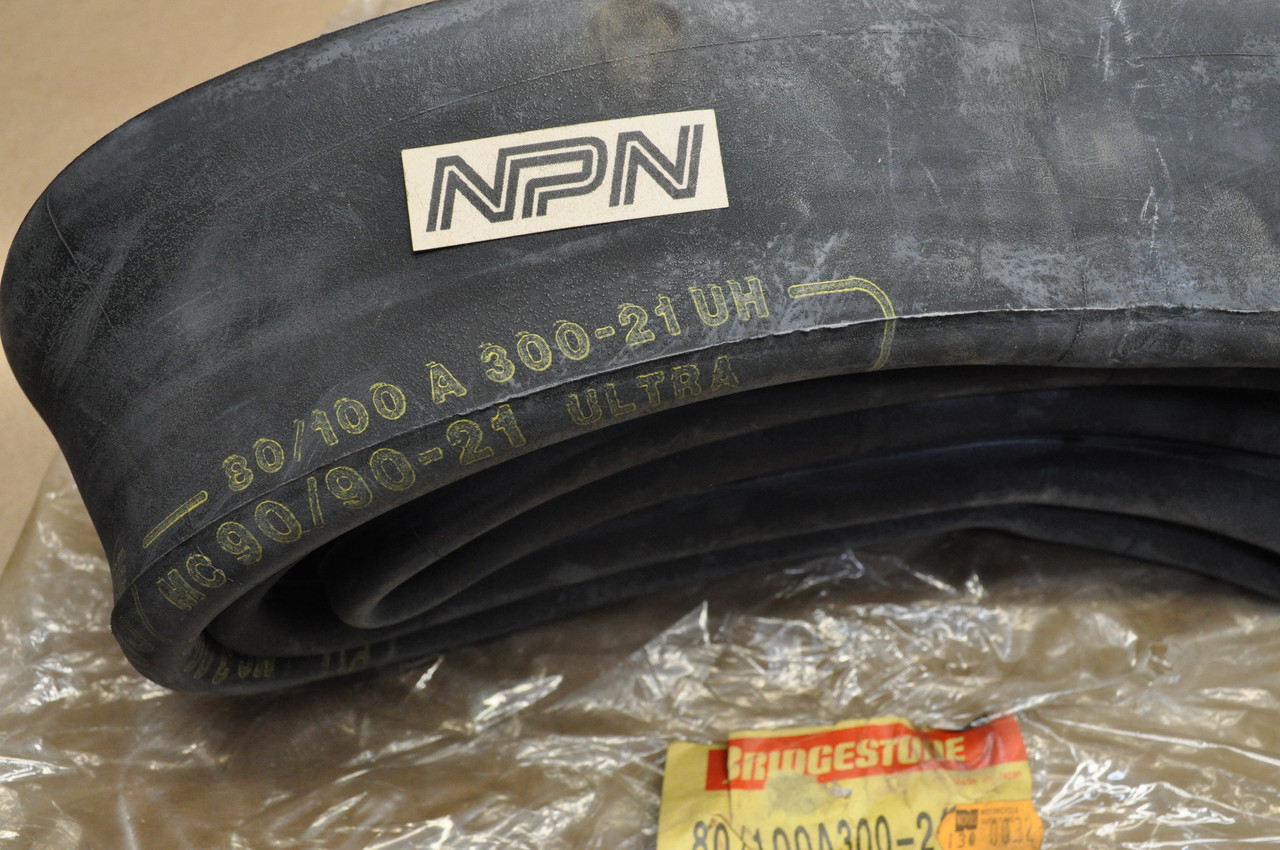 NOS Honda CR250 MT250 XL250 Bridgestone Tire Tube straight stem 80/100-21 TR4 UH