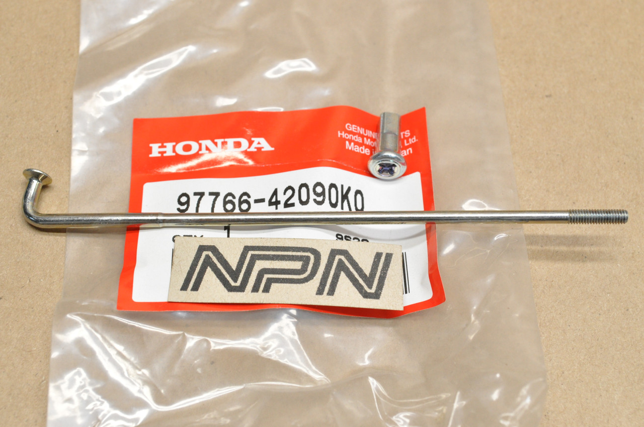 NOS Honda 1990-2003 XR80 R Rear Wheel Spoke B & Nipple 97766-42090-K0