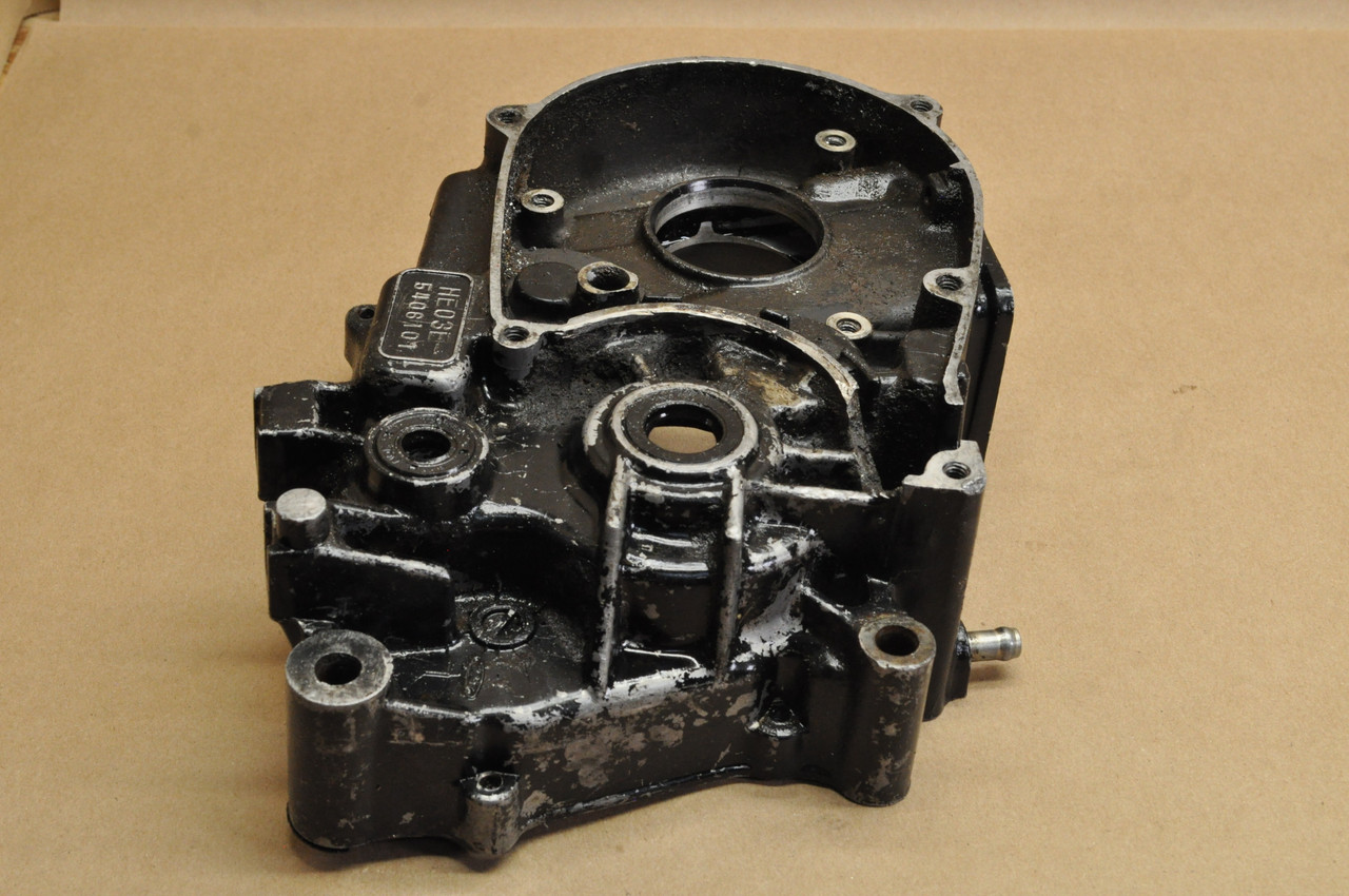 Vintage Used OEM Honda 1985 XR100 R Left Crank Case 11200-KA9-681