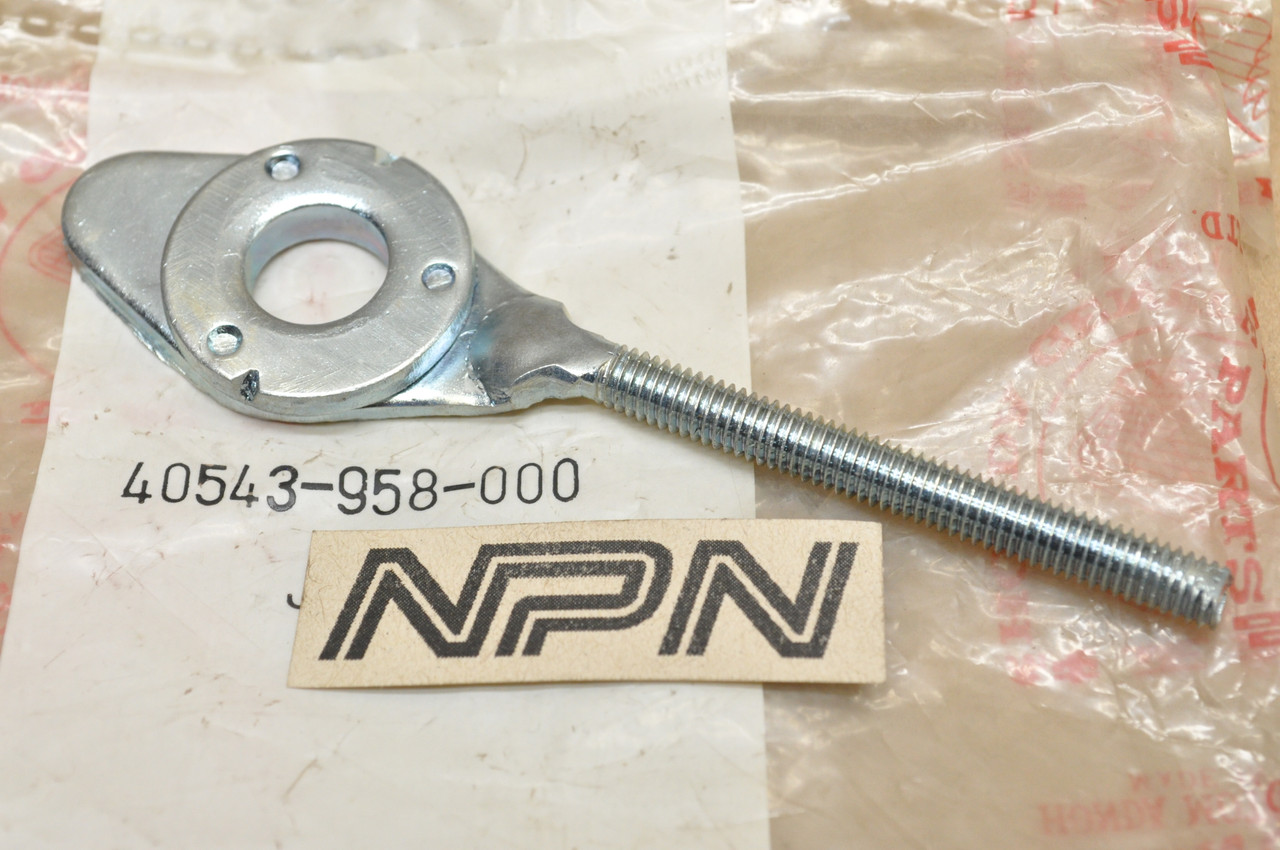 NOS Honda ATC110 ATC185 CL70 XL70 XR75 Chain Tension Adjuster 40543-958-000  - NOS Parts NOW