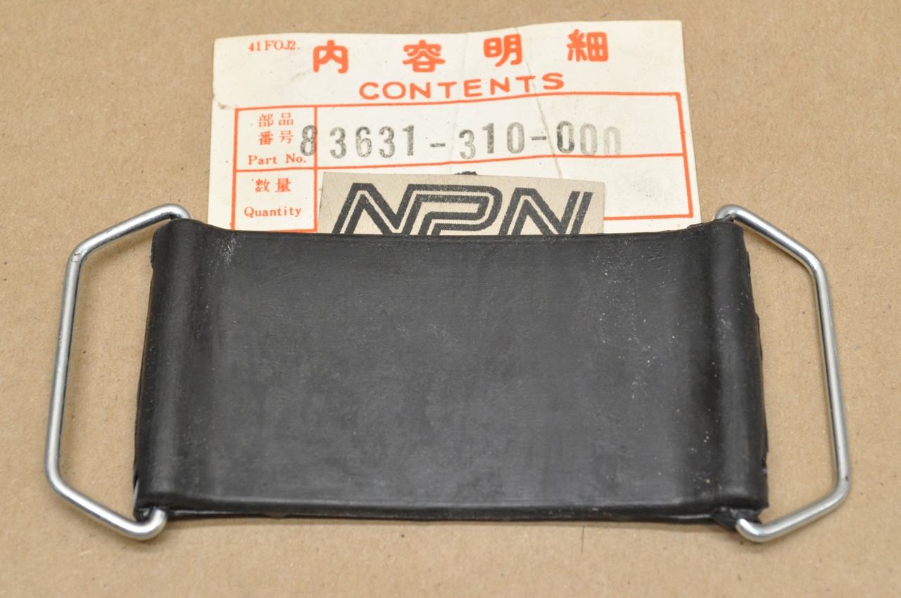 NOS Honda CB350 CB450 CL350 CL450 SL350 Rubber Battery Band Strap 83631-310-000